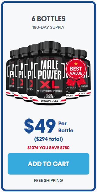 Buy Male Power XL 6 Bottle